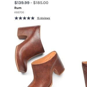 Kork-Ease Sagano Leather Mule